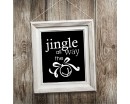 Christmas Decal "Jingle All the Way" DIY Christmas Vinyl Sticker Holiday Sign Holiday Decal Sticker Christmas Decal "Jingle All the Way" DIY Christmas Vinyl Sticker Holiday Sign Holiday Decal Sticker